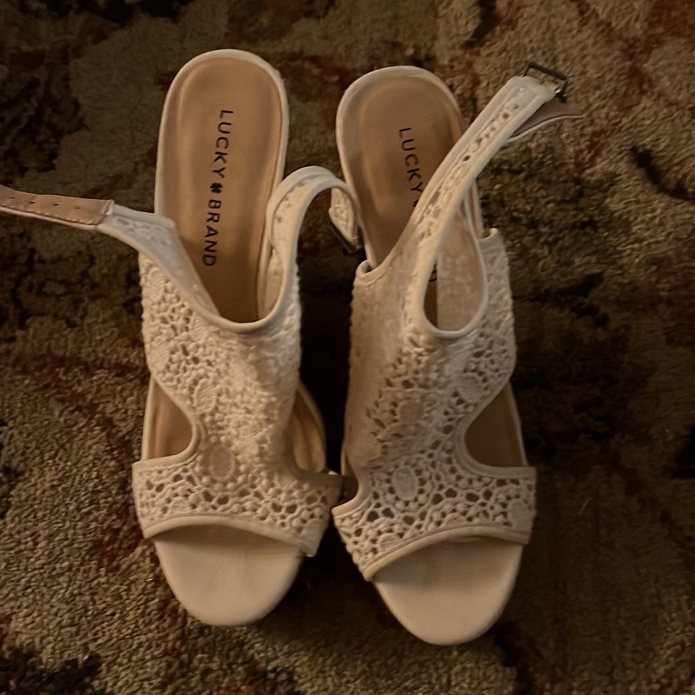 NWT LUCKY BRAND Wedge Sandals